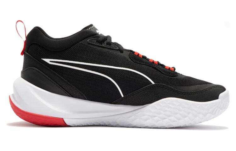 PUMA Playmaker 'Black White Red' 385841-01