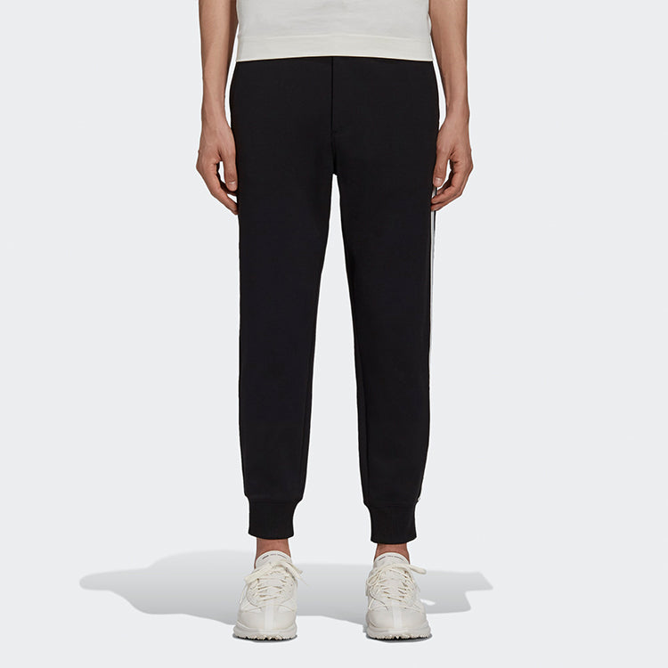adidas Y-3 3-Stripes Classic Cuffed Track Pants 'Black' H16342