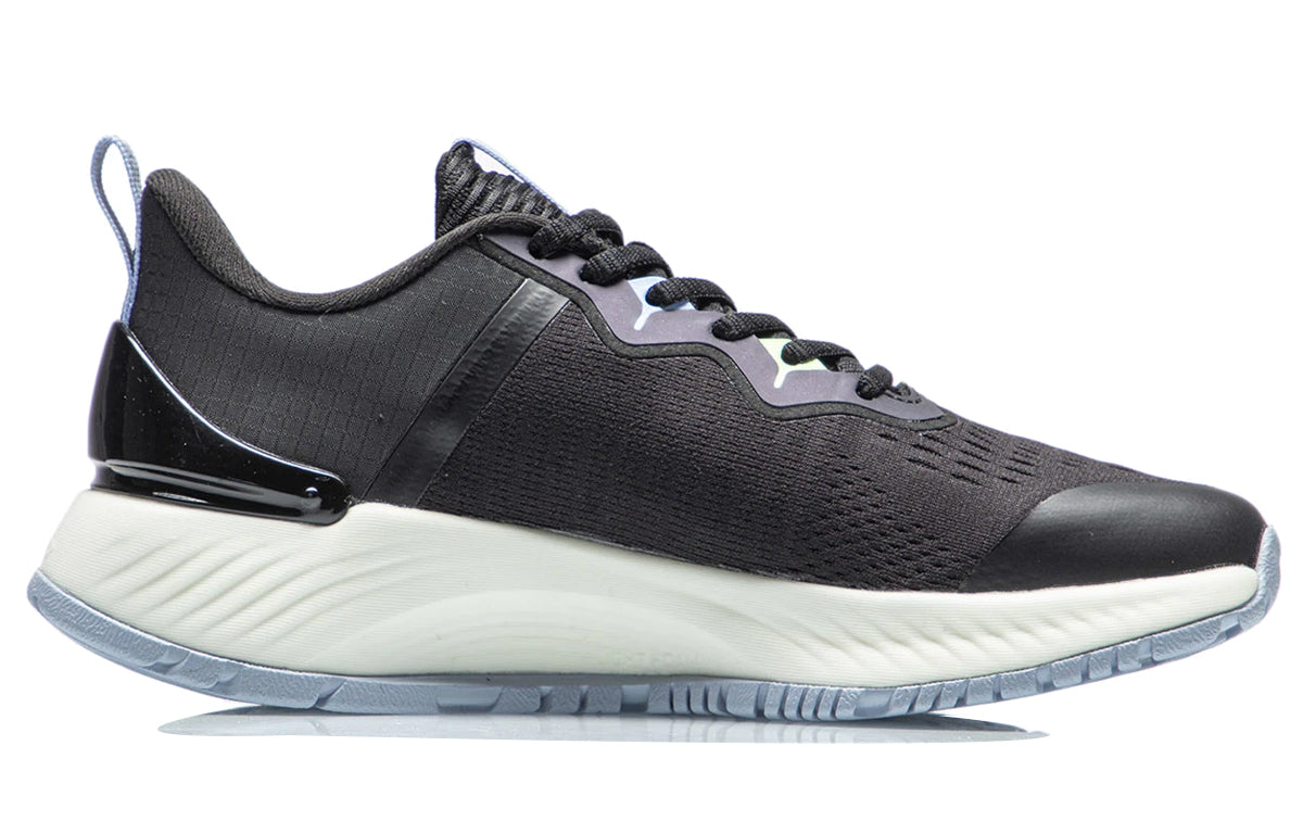 (WMNS) Li-Ning Shadow Essential 'Black White Blue' ARHR108-3