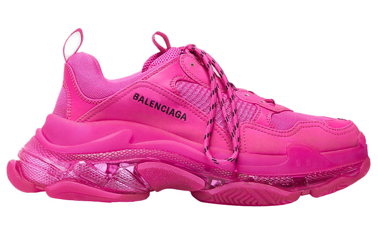 Balenciaga Triple S Sneaker 'Clear Sole - Pink' 541624W2FG15059