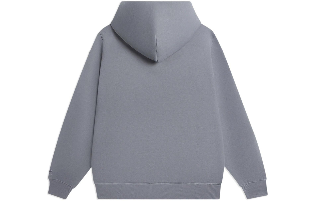 Li-Ning Label Logo Hoodie 'Grey' AWDSB15-9