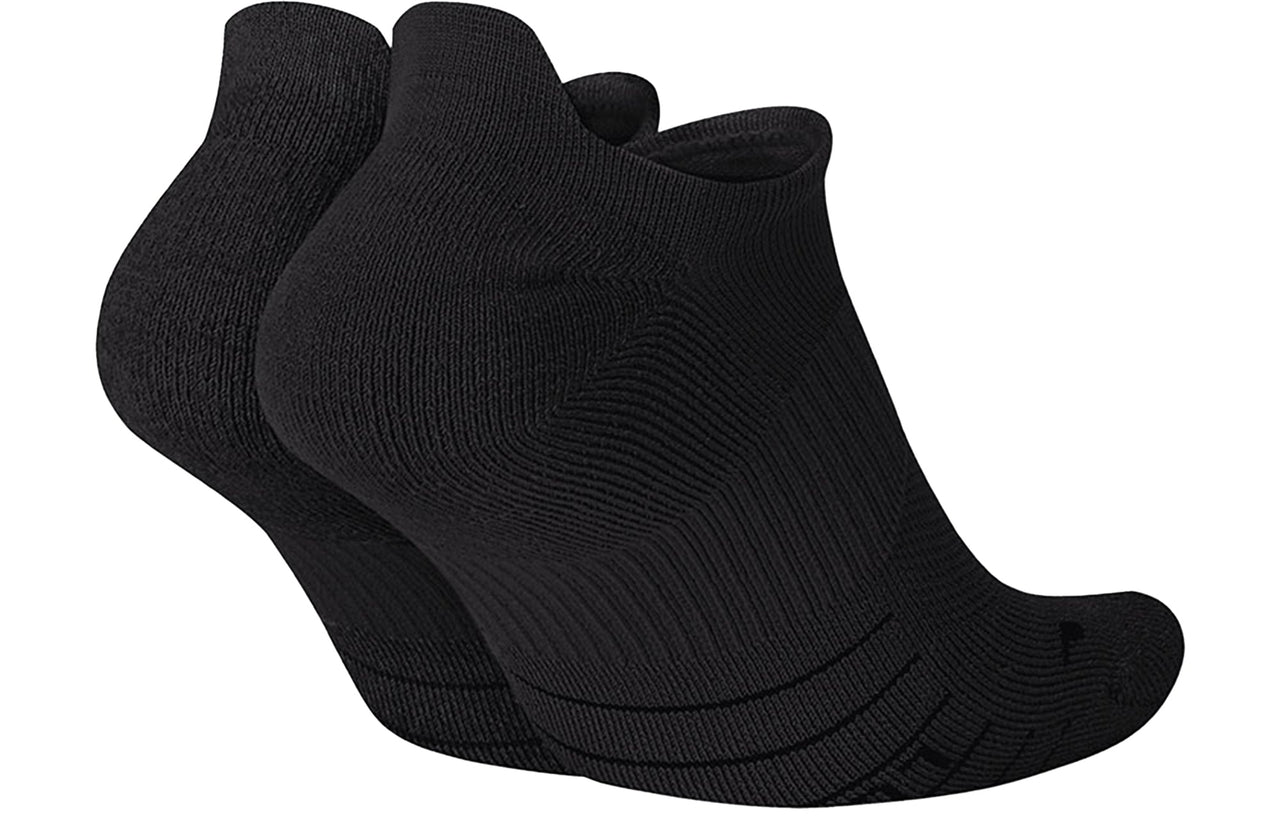 Nike Casual Sports Breathable Running Socks Couple Style 2 Pairs Black SX7554-010