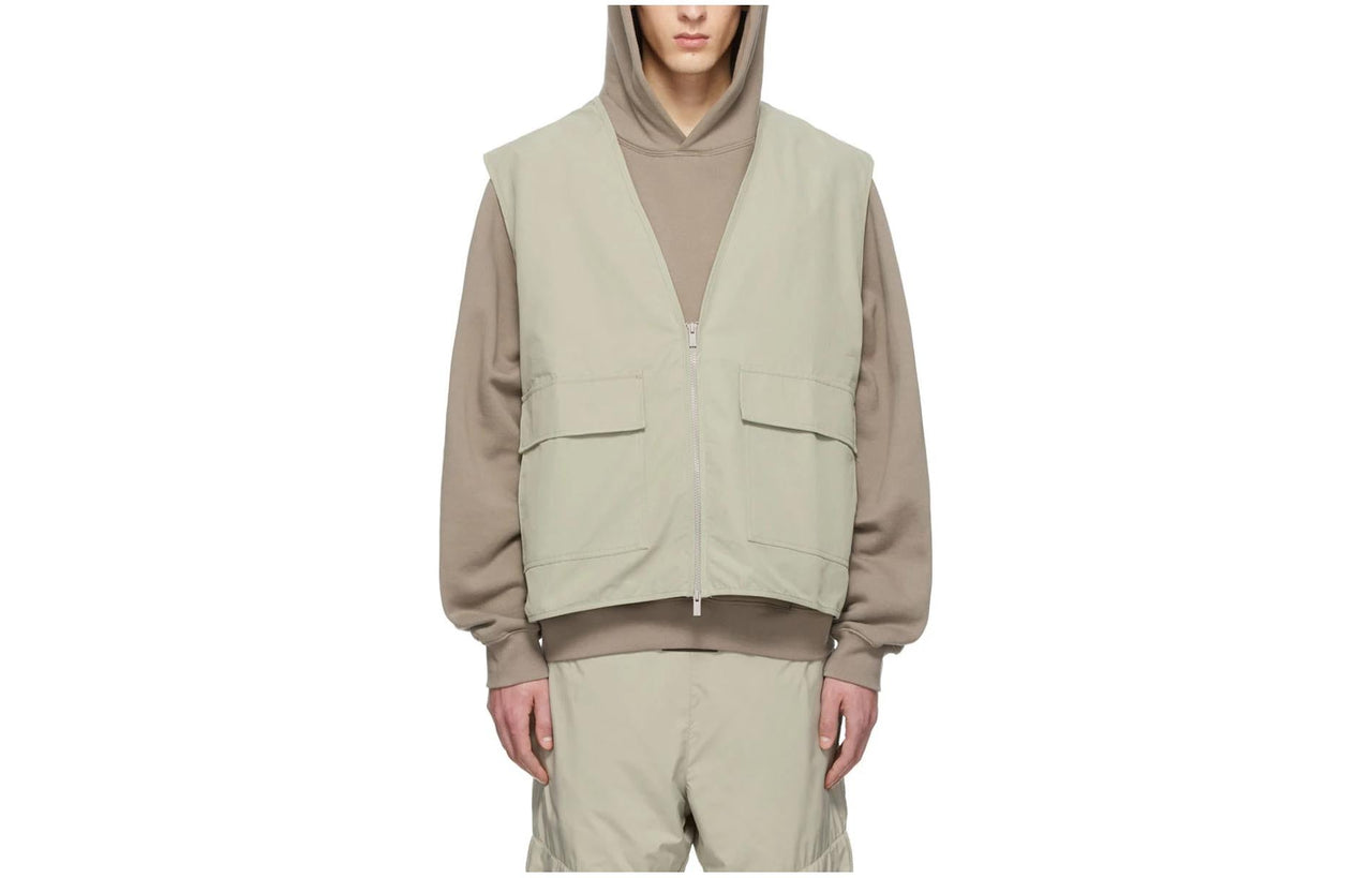 Fear of God Essentials SS22 Cotton Vest 'Sea Foam' FOG-SS22-499