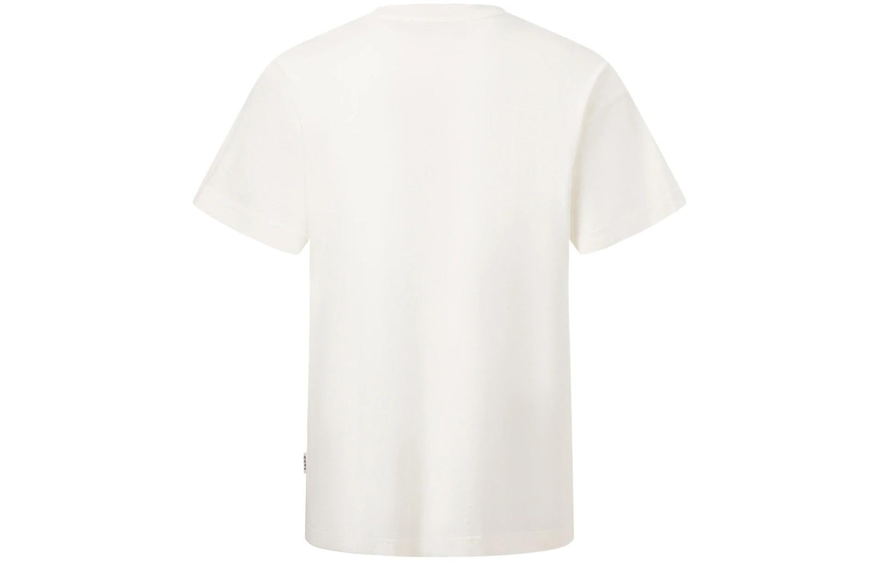 Li-Ning Floral Graphic T-shirt 'Creamy White' AHST147-1