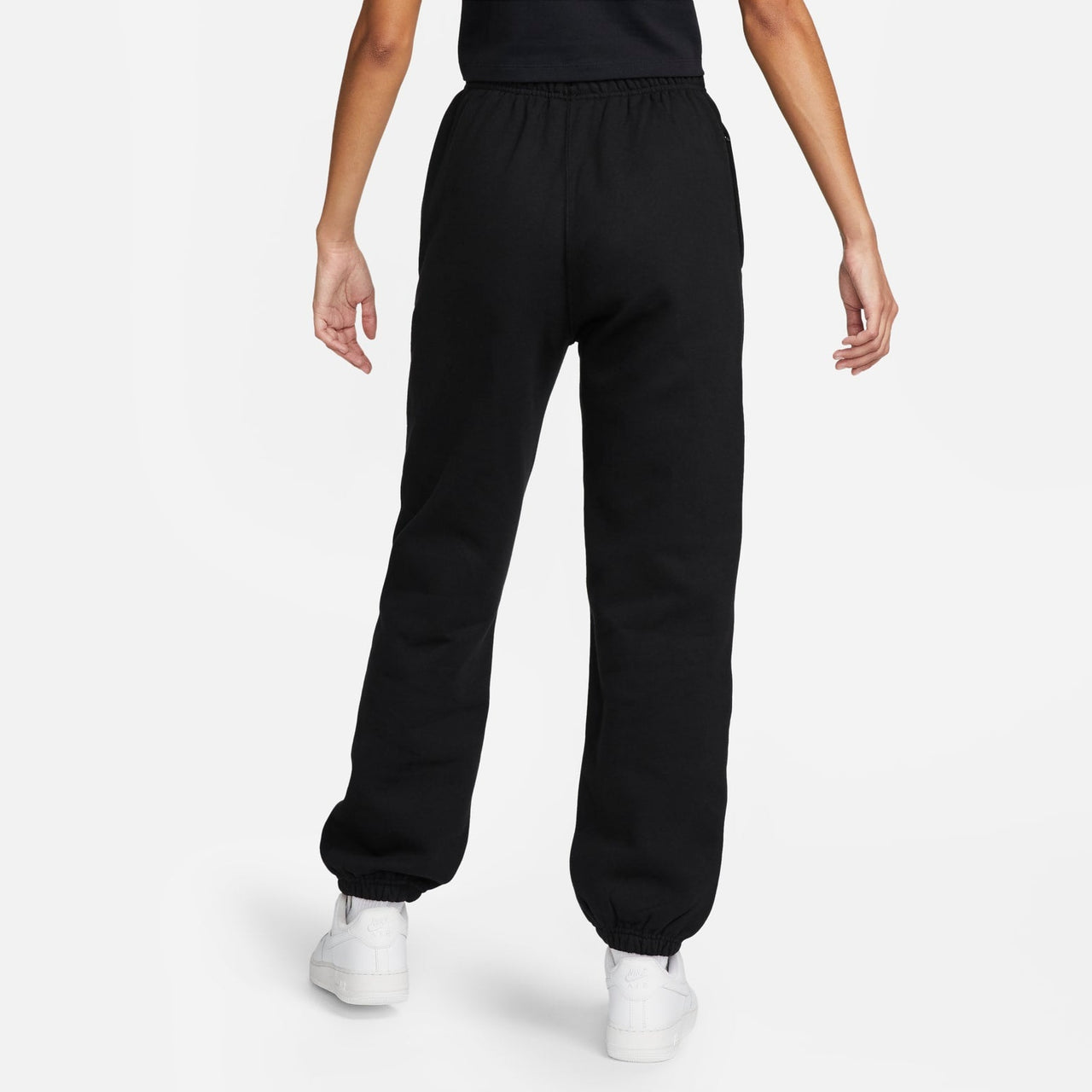 (WMNS) Nike Solo Swoosh Sweatpants 'Black' CW5565-010