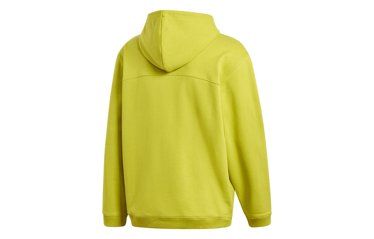 adidas originals Fashion Hoody Casual Sports Pullover Green Yellow GD9346