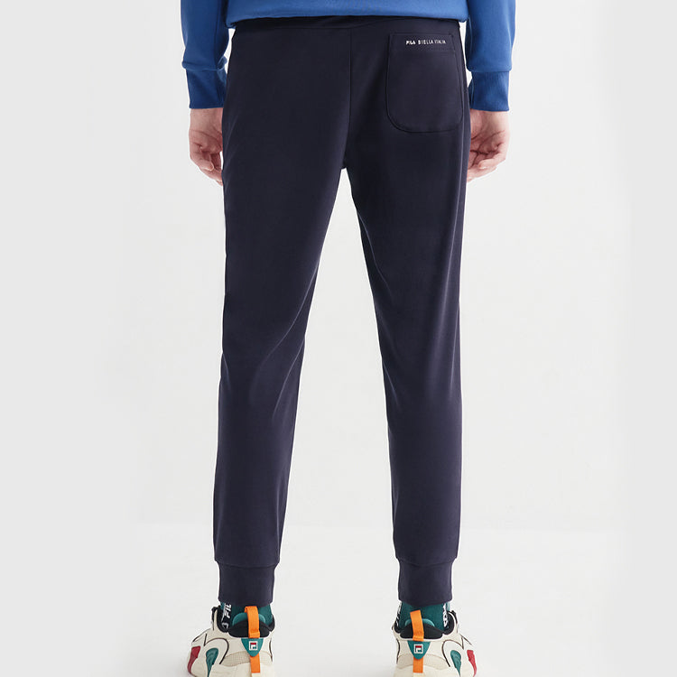 Men's FILA Pocket Blue Sports Pants/Trousers/Joggers F11M028603F-NV