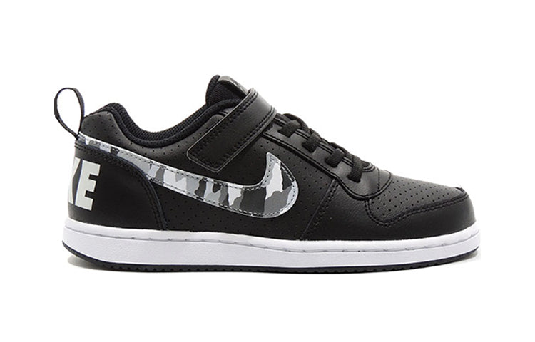 (PS) Nike Court Borough Low 'Black White' 870025-005