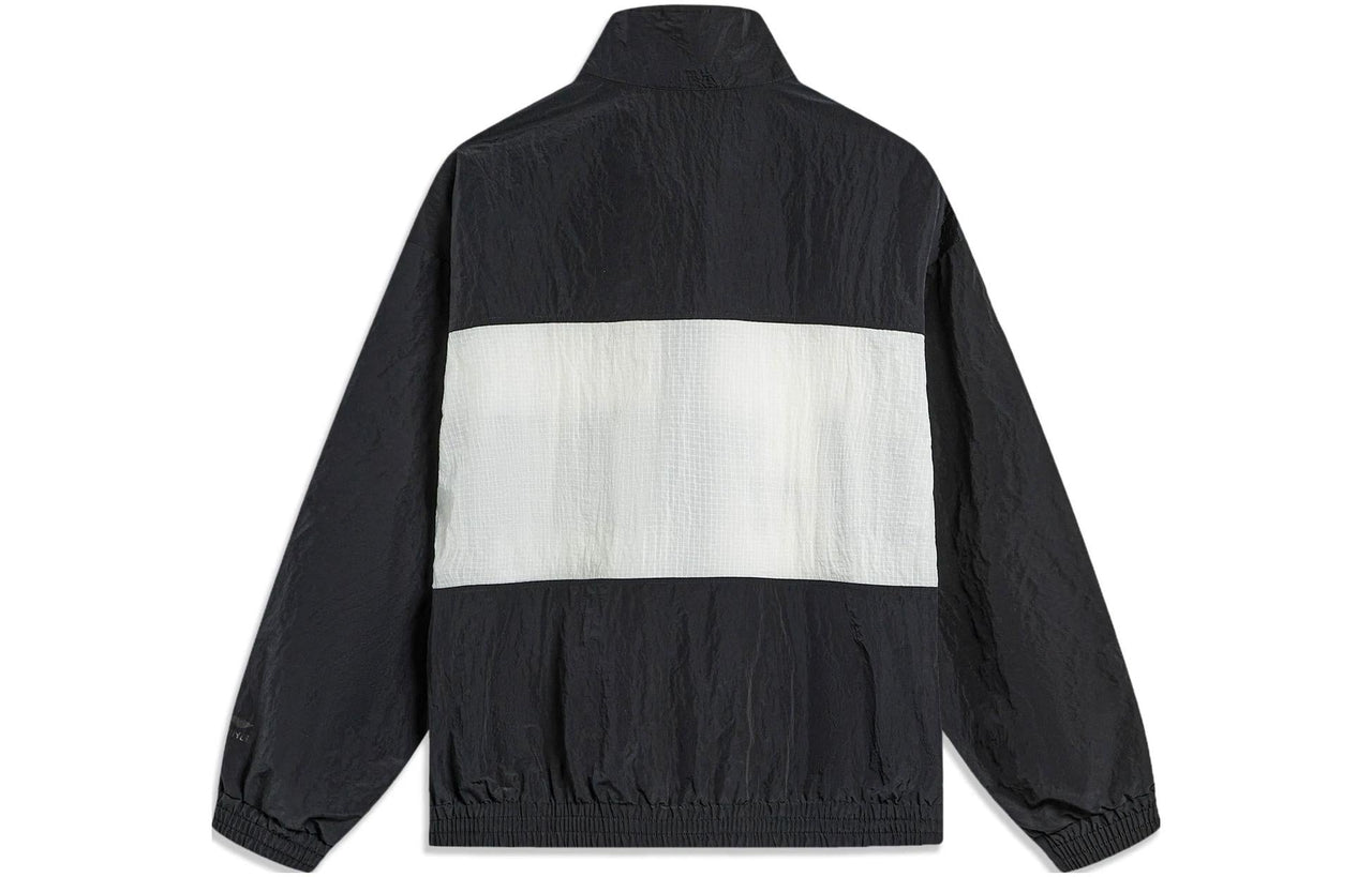 Li-Ning Windbreaker Athletic Jacket 'Black White' AJDT405-1