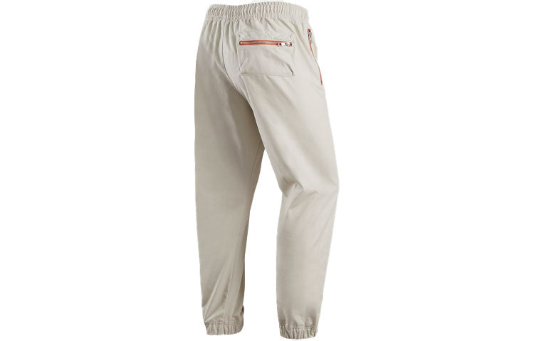 Men's Nike Woven Logo Printing Sports Pants/Trousers/Joggers Autumn White DR7832-072