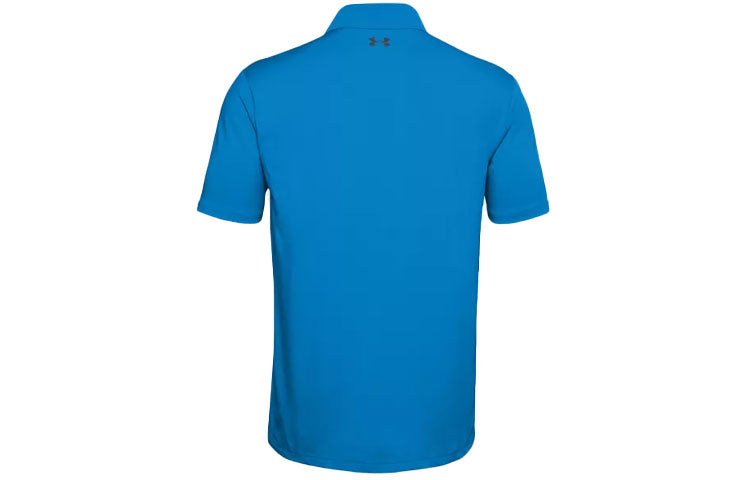 Men's Under Armour Performance 2.0 Casual Solid Color Polo Shirt Blue 1342080-428