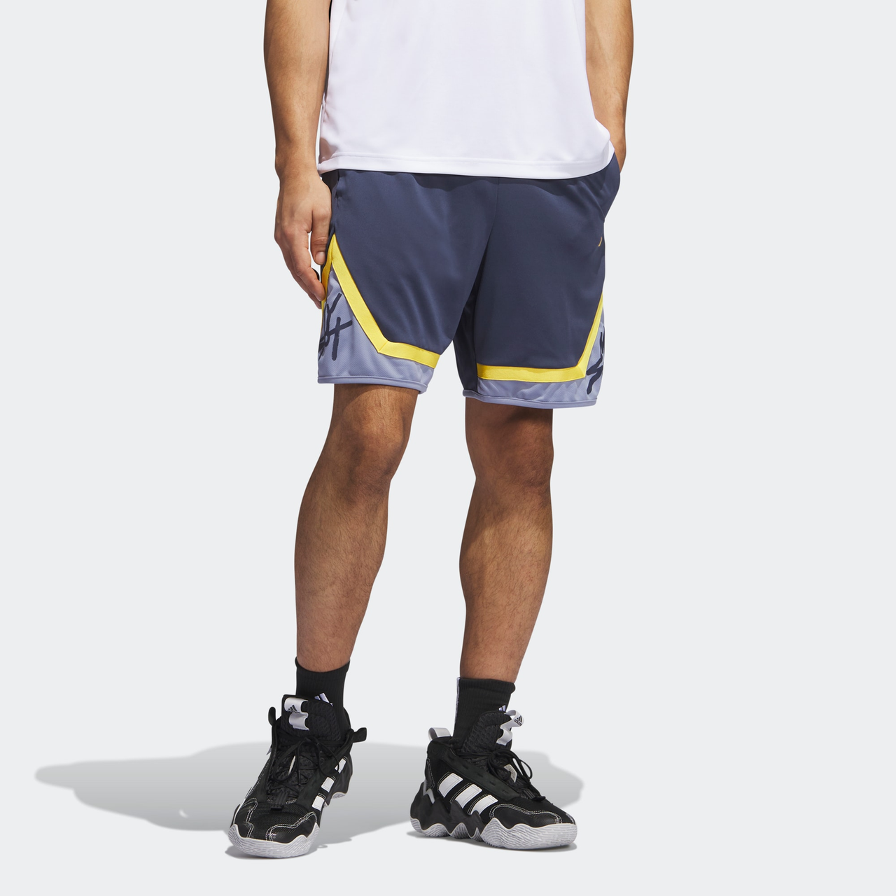 adidas Pro Block Shorts 'Blue' IN1709