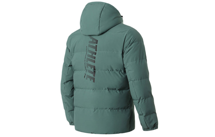 Li-Ning Winter Lifestyle Warm Down Jacket 'Green' AYMQ055-6