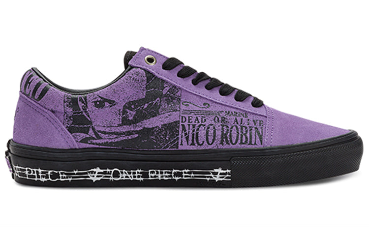 Vans One Piece x Skate Old Skool 'Nico Robin' VN0A5FCBPRP