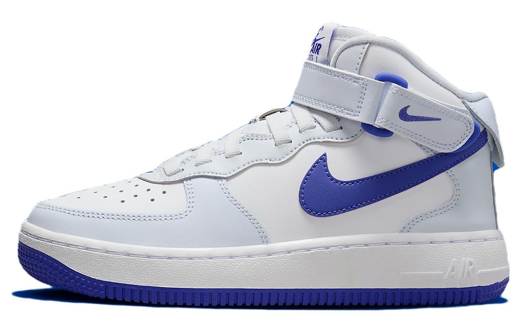(GS) Nike Air Force 1 Mid EasyOn 'White Royal' FN1193-001