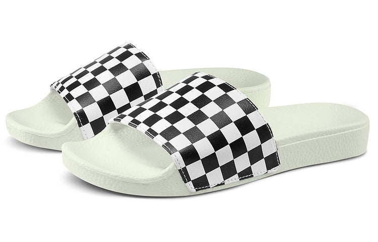 (WMNS) Vans Slide-On 'Checkerboard - White Black' VN0004LG27K