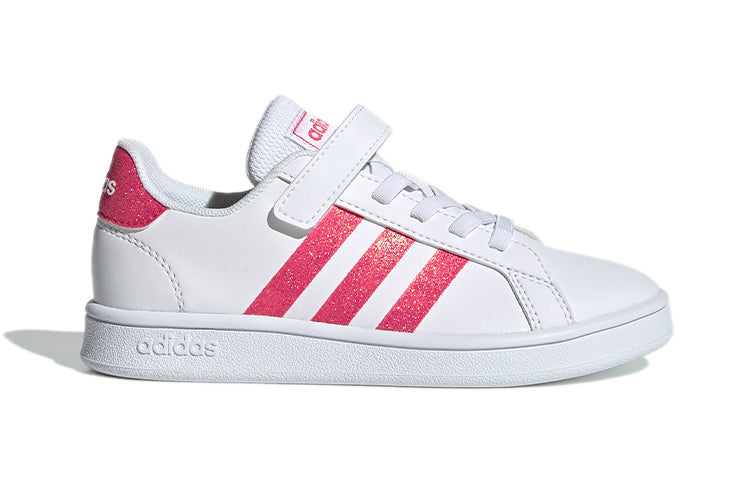 (PS) adidas neo Grand Court 'White Pink' EG3811