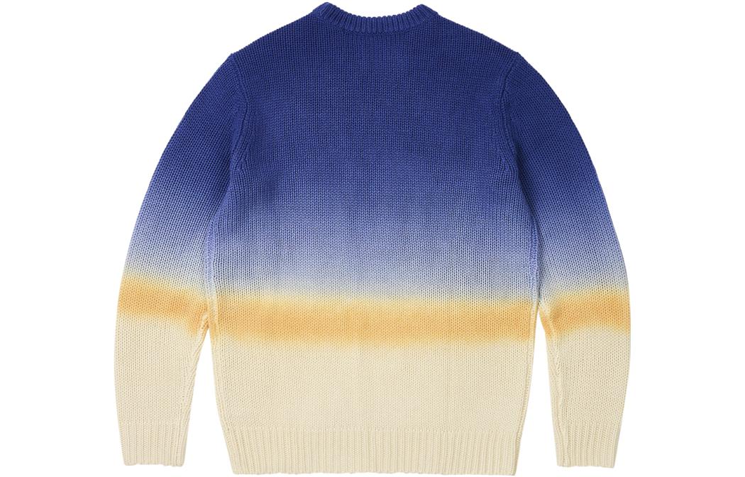 Palace Gradient Dye Rib Knit 'Blue' P25KW022