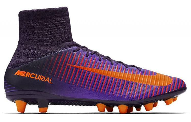 Nike Mercurial Veloce 3 DF AG 'Purple Black Orange' 831960-585