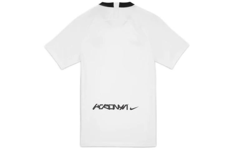 Nike x ACRONYM Crossover Fan Edition Printing Logo V neck Short Sleeve US Edition White DC8808-100