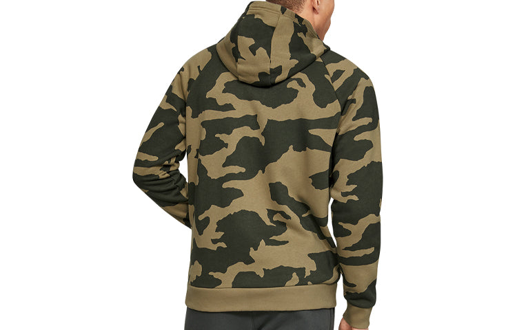 Men's Under Armour Camouflage hooded Cardigan Green 1329748-331