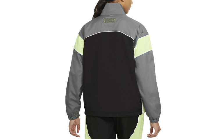 (WMNS) Nike Swoosh Fly Colorblock Woven Sports Basketball Jacket CZ6603-084