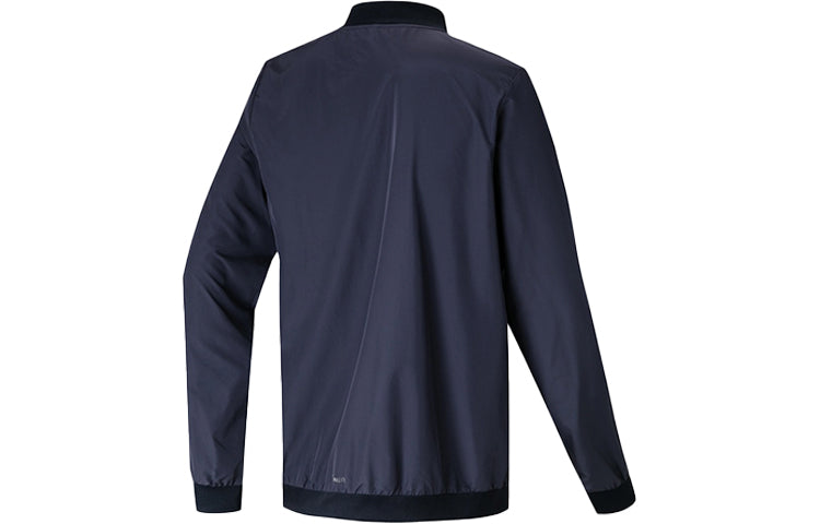 Men's adidas Logo Alphabet Printing Jacket Blue DW8065