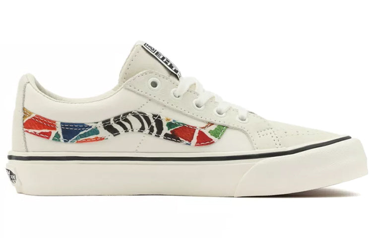 Vans Unisex Hanna Scott Sk8-low Reissue Sf Sneakers Multi-color 'White Red Green' VN0A4UWIA61