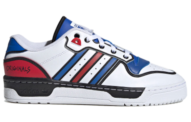 adidas Originals Rivalry Low 'White Red Blue Black' FY3120