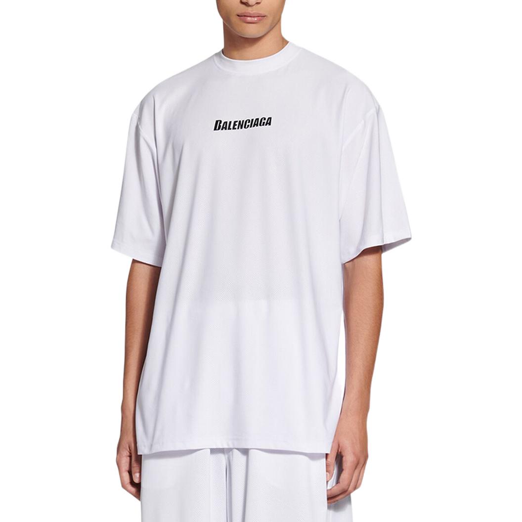 Balenciaga Swim T-Shirt 'White' 6570274B8B59000