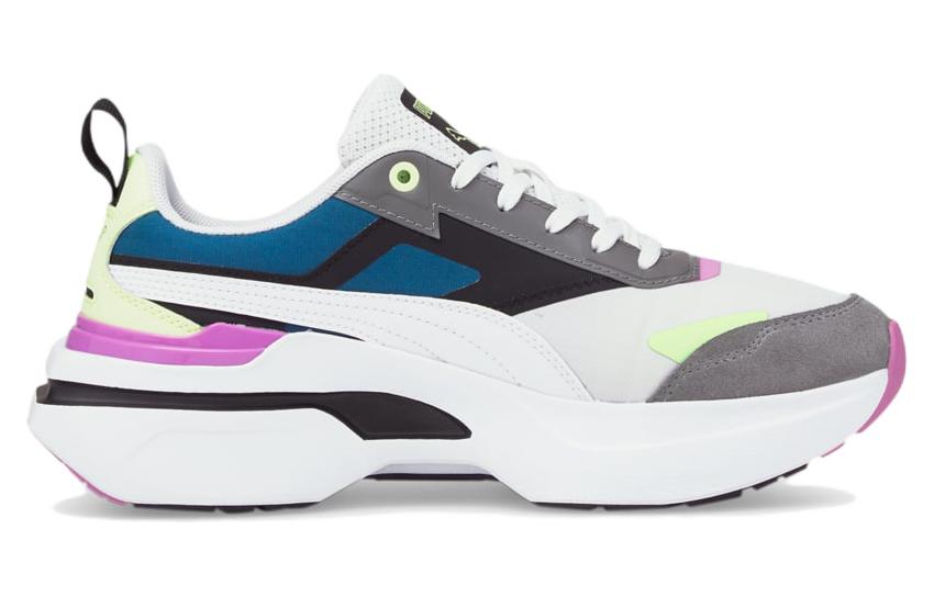 (WMNS) PUMA Kosmo Rider Bright 'White Blue Red' 384858-02
