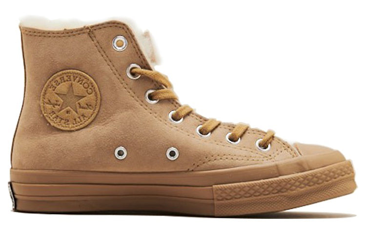 Converse Tri Panel x Chuck 70 Hi 'Khaki Shearling' 166318C