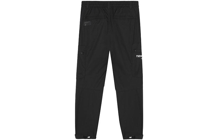New Balance Logo Loose Long Pants 'Black' 5TB42161-BK