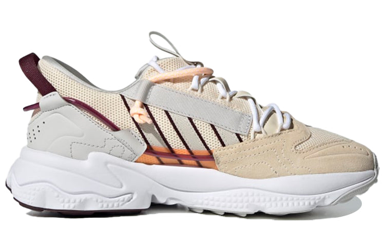 (WMNS) adidas Ozweego Zip 'Ecru Tint Maroon' GZ2642