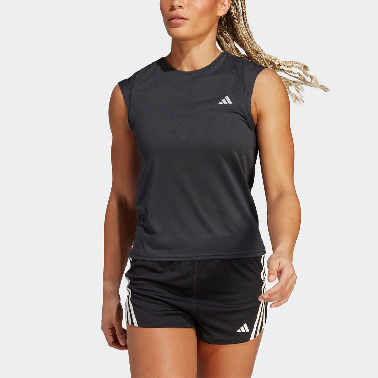 (WMNS) adidas X city Running Heat.rdy Tee 'Black' HM4292