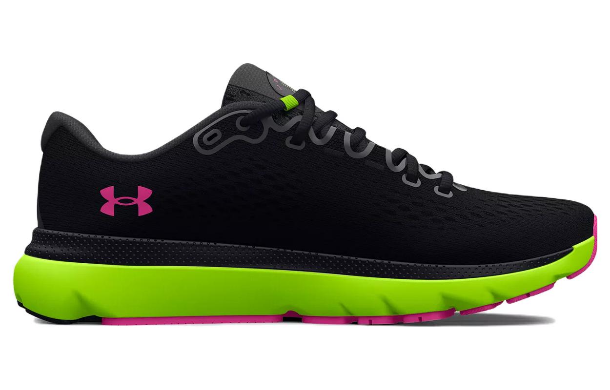 Under Armour HOVR Infinite 4 'Black Green Pink' 3024897-006