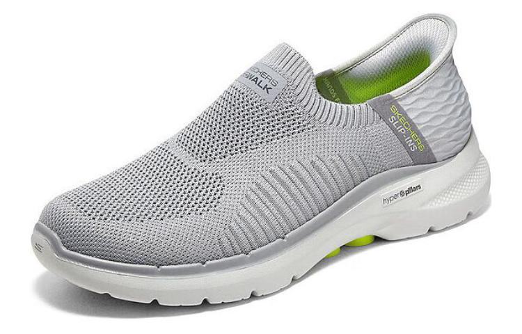 Skechers Go Walk 6 'Grey Yellow' 894235-GRY
