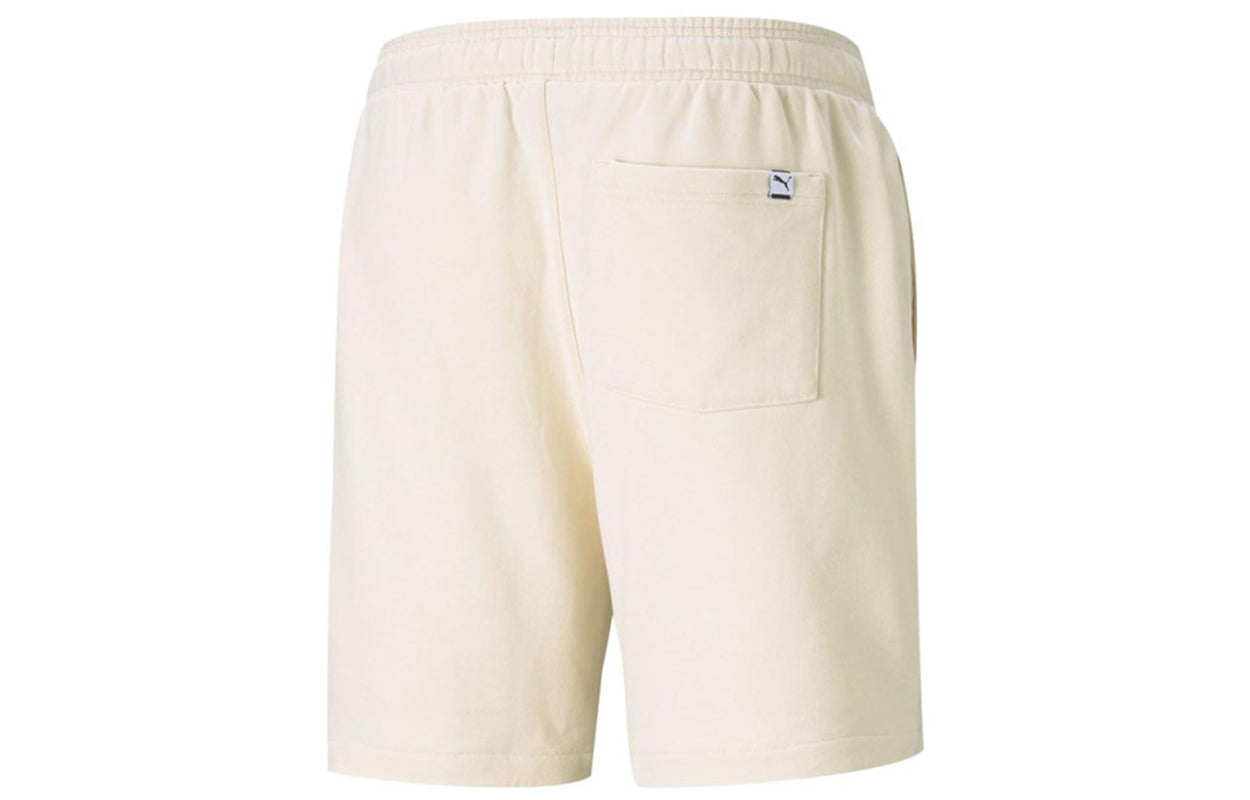 PUMA Downtown Shorts 'Beige Black' 531498-75