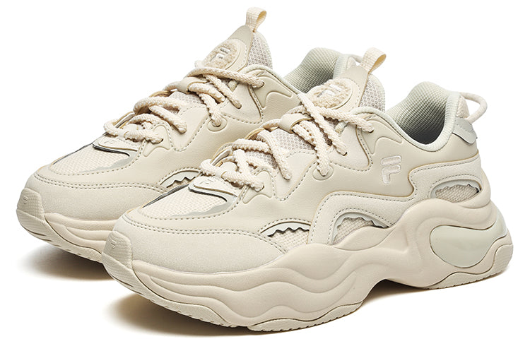 (WMNS) FILA FUSION Bubble Sneakers 'Beige' T12W241302FOB