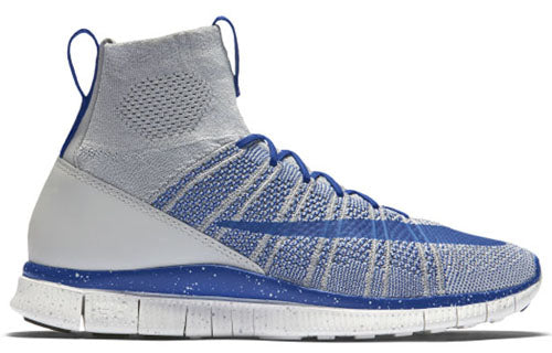 Nike Free Flyknit Mercurial 'Wolf Grey Game Royal' 805554-003