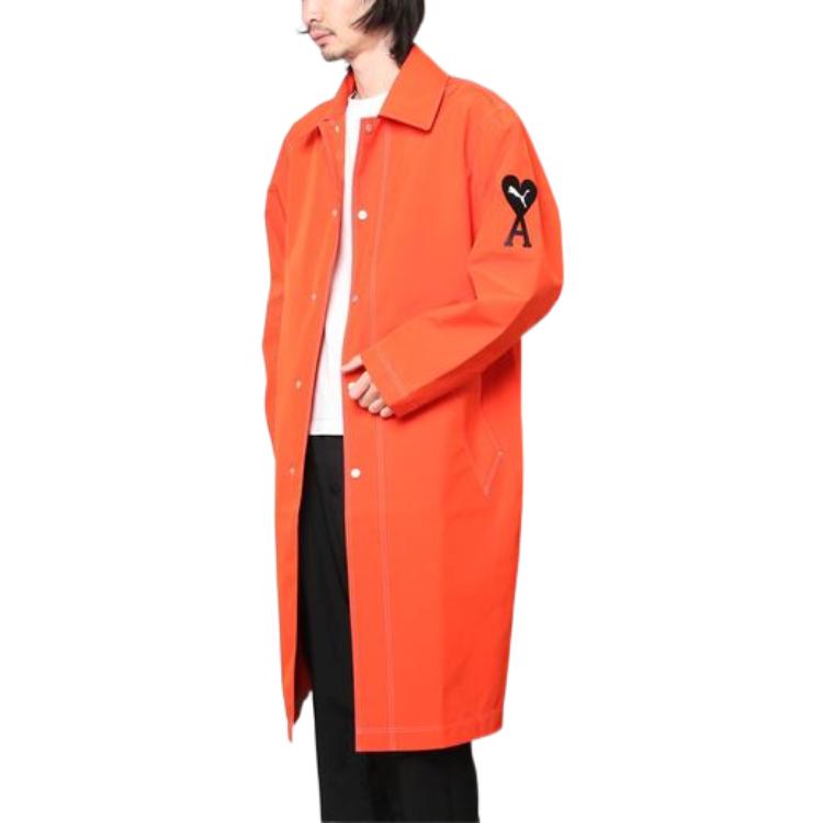 (WMNS) PUMA X AMI Lightweight Jacket 'Orange' 534072-95