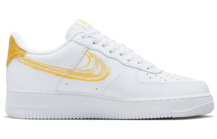 Nike Air Force 1 '07 'Brushstroke - White Solar Flare' DX2646-100