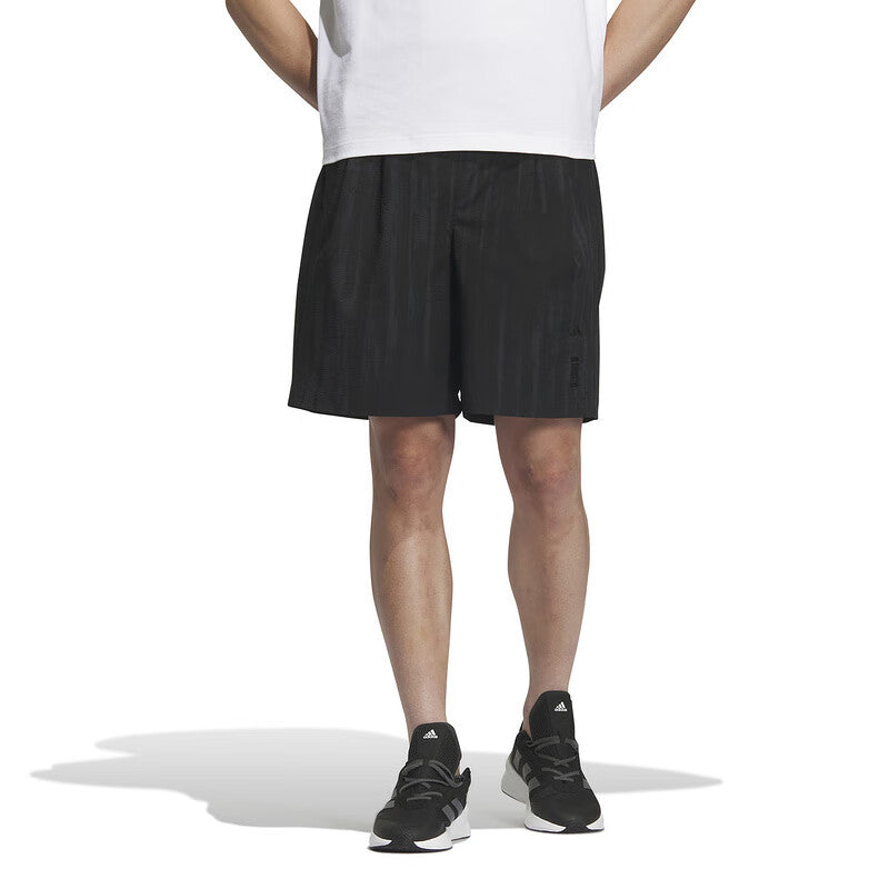 adidas Wuji Seersucker Shorts Asia Sizing 'Black' IW1506