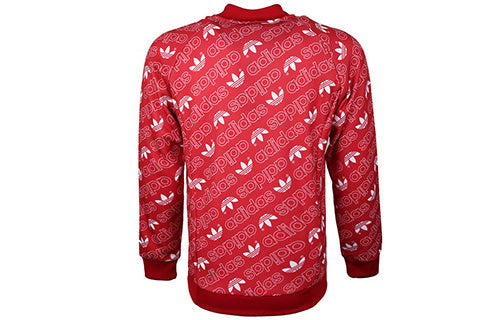 adidas originals MONOGRAM TT Sports Jacket Red EB4088