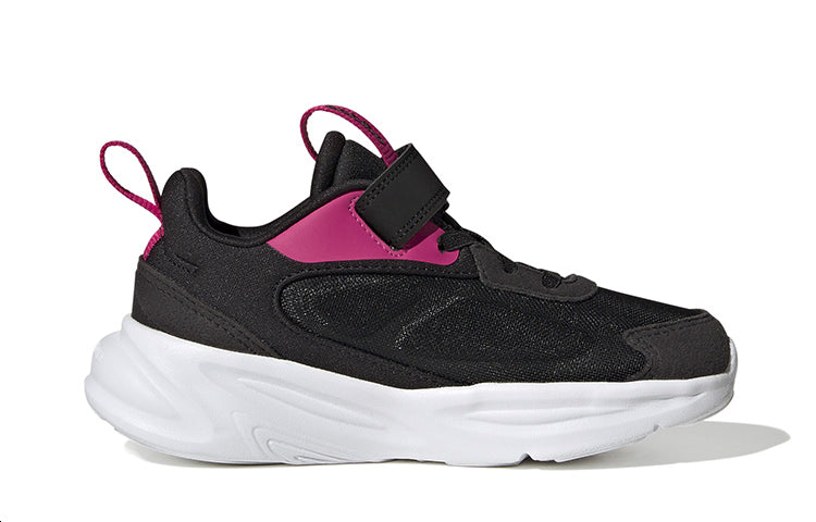 (GS) adidas Ozelle Running Shoes 'Black Fuchsia' GW1563