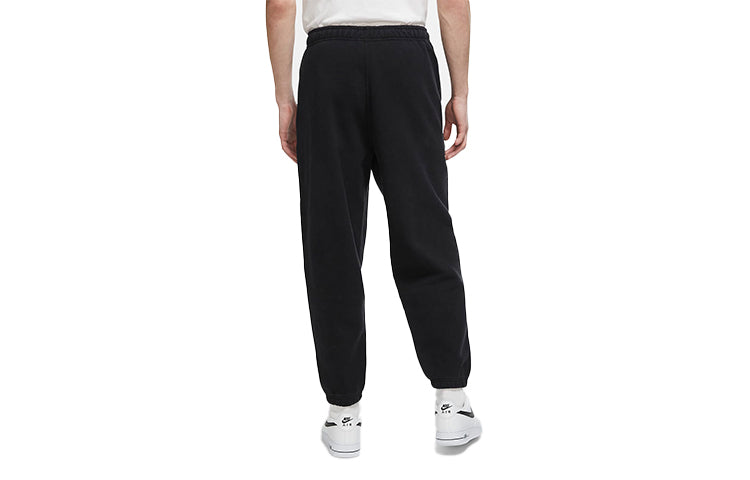 Nike Lab Washed Bundle Feet Casual Sports Long Pants Black DA2254-010