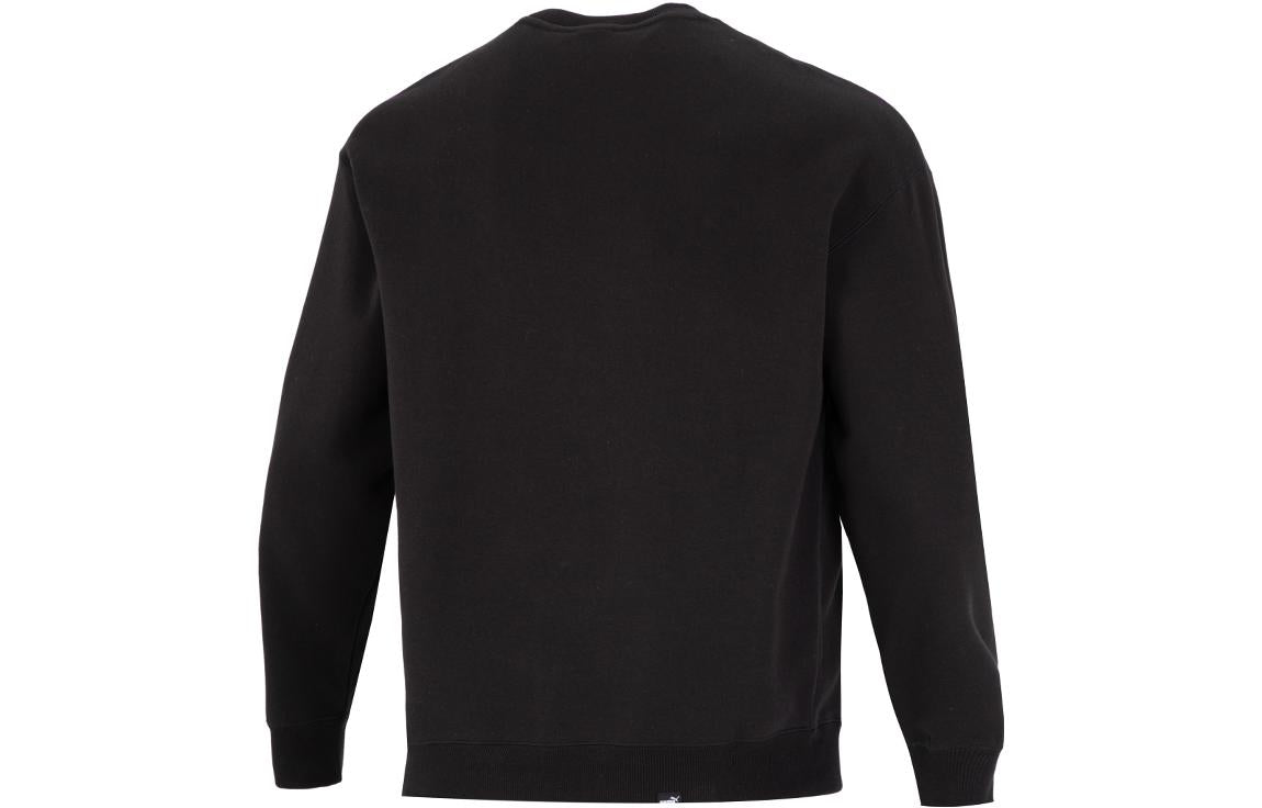 PUMA Tennis Club Graphic Long Sleeve Tee 'Black' 538658-01