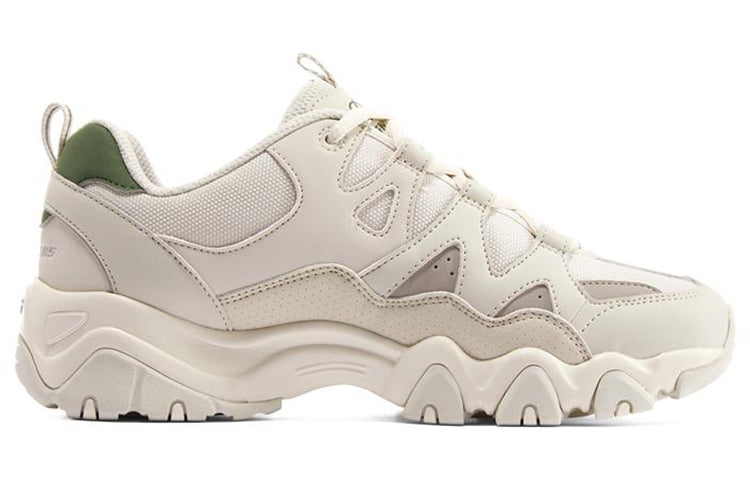(WMNS) Skechers D'Lites 2.0 'White Green' 896152-NTOL