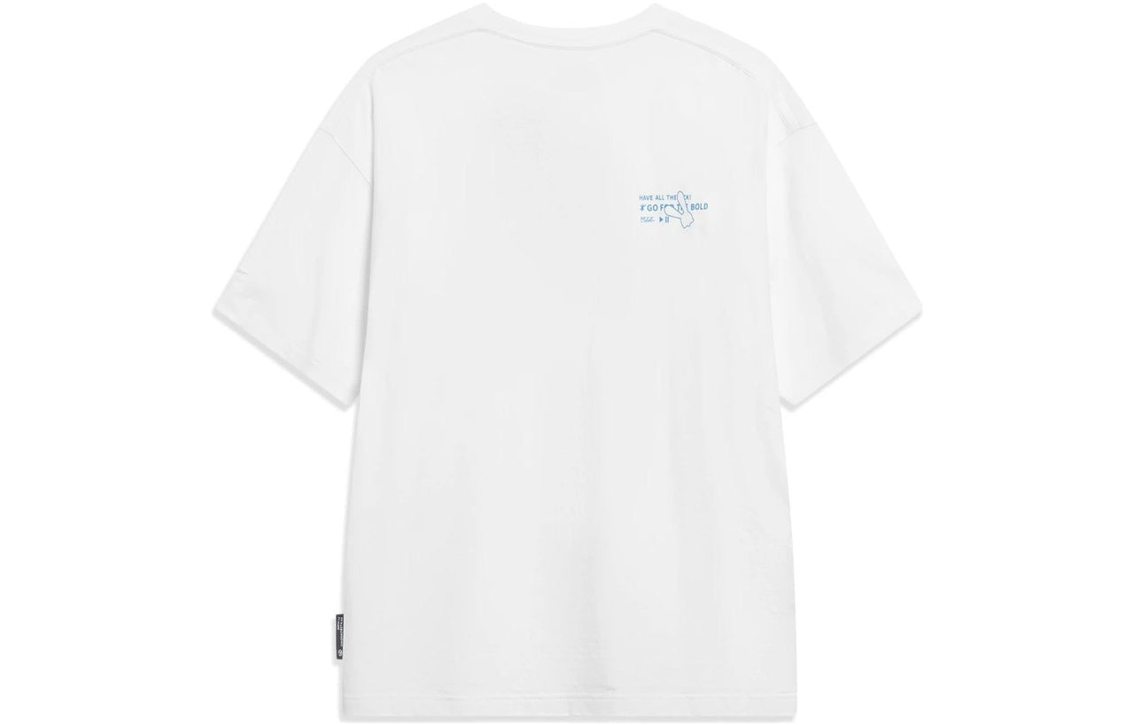 Li-Ning x Disney Oswald Graphic T-shirt 'White' AHST309-6