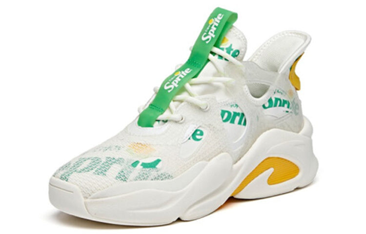 (WMNS) ANTA x Sprite Chunky Shoes 'White Green Yellow' 122028085-10